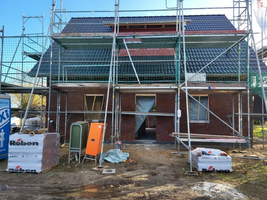 Vorderansicht Einfamilienhaus Vierden